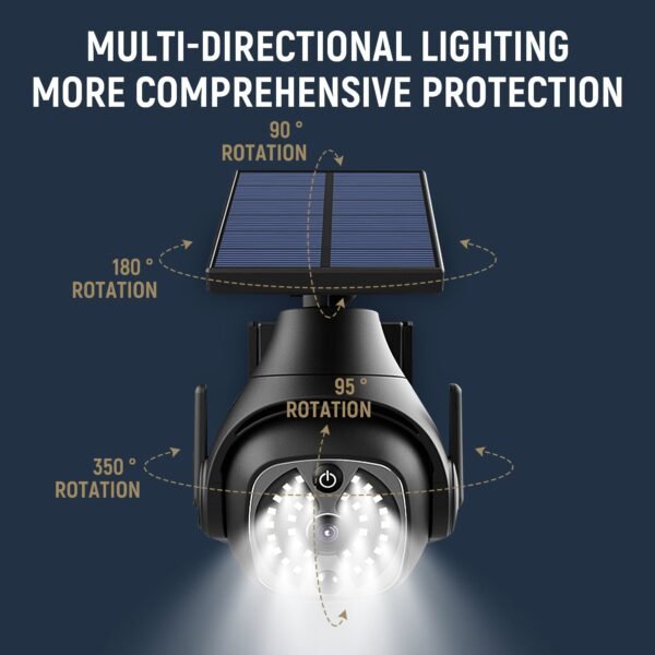 Nooriva Solar Powered Garden Lights - Aldi Outdoor Motion Sensor Wall Light, Waterproof, 1200mAh