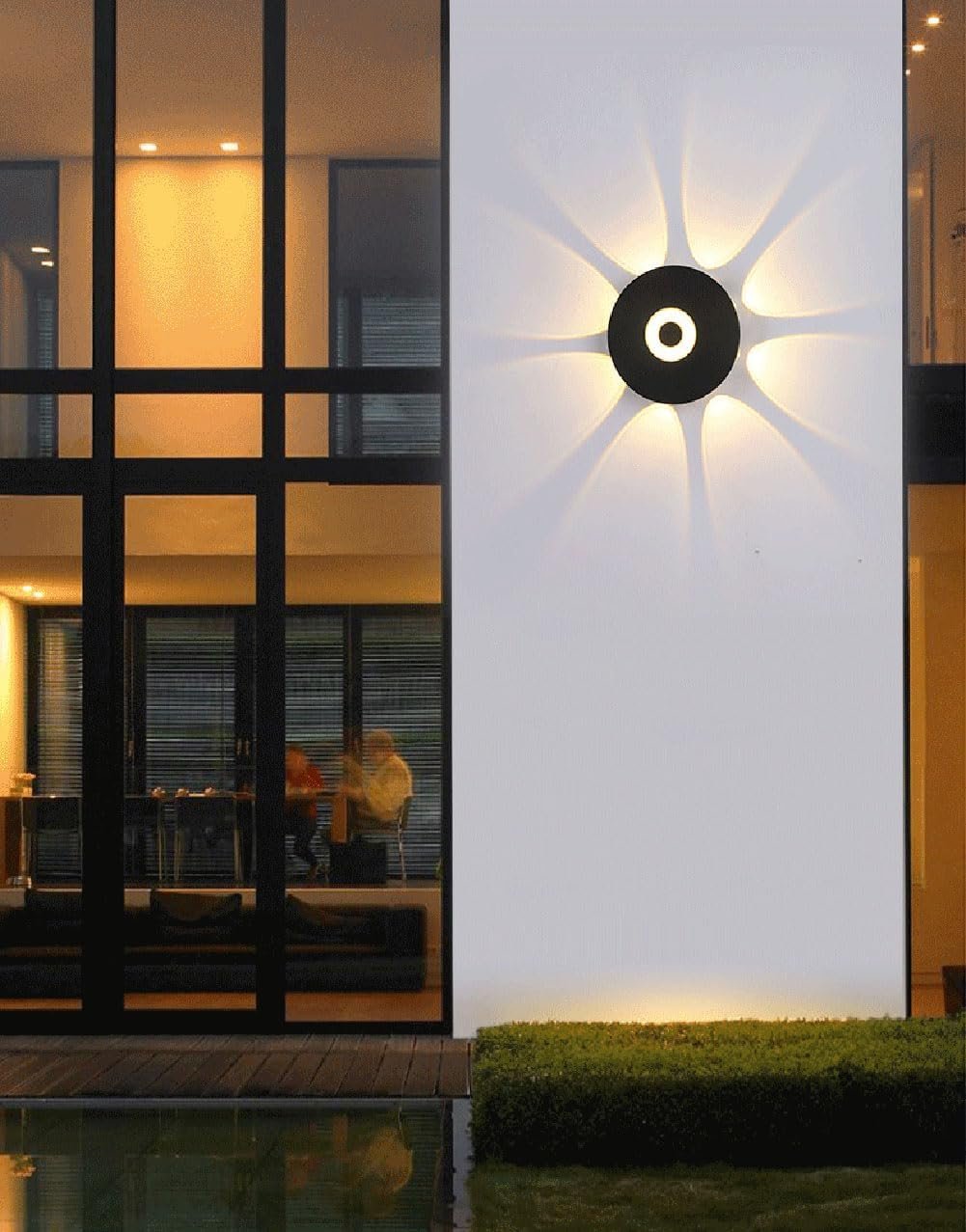 Modern Waterproof Outdoor Wall Sconce LED Wall Light 3000K/6000K