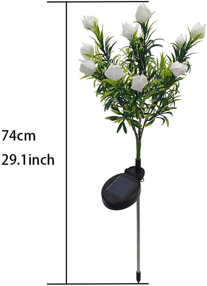 Flowers Landscape Solar Garden Light with 42 LED Warm White Flowers